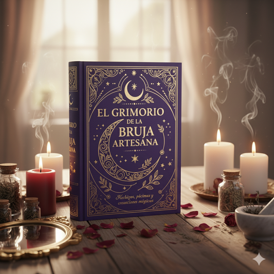 El Grimorio de la Bruja Artesana + 100 Recetas Naturales + 5 Bonos Exclusivos